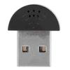 Rosebe USB Mini Microphone Portable USB Mini Studio Speech Microphone Recording MIC Adapter Omnidirectional Microphone for Computer PC Plug and Play