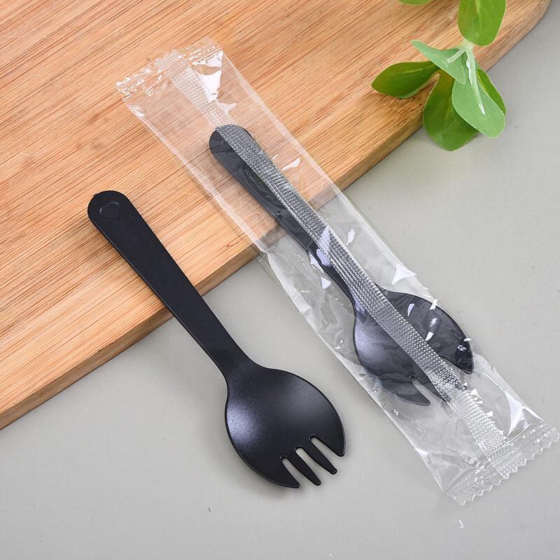 Disposable Plastic Forks & Spoons Set Regular