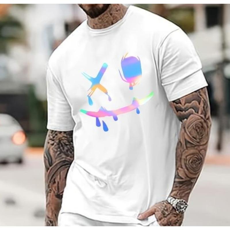 

Мужская повседневная спортивная одежда - Футболка с коротким рукавом S белый