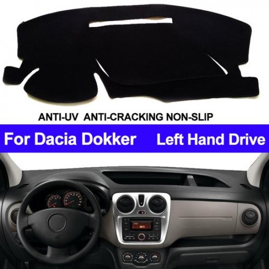 Auto Car Inner Dash Mat Dashboard Cover Dashmat Carpet Fit For Dacia Dokker LHD