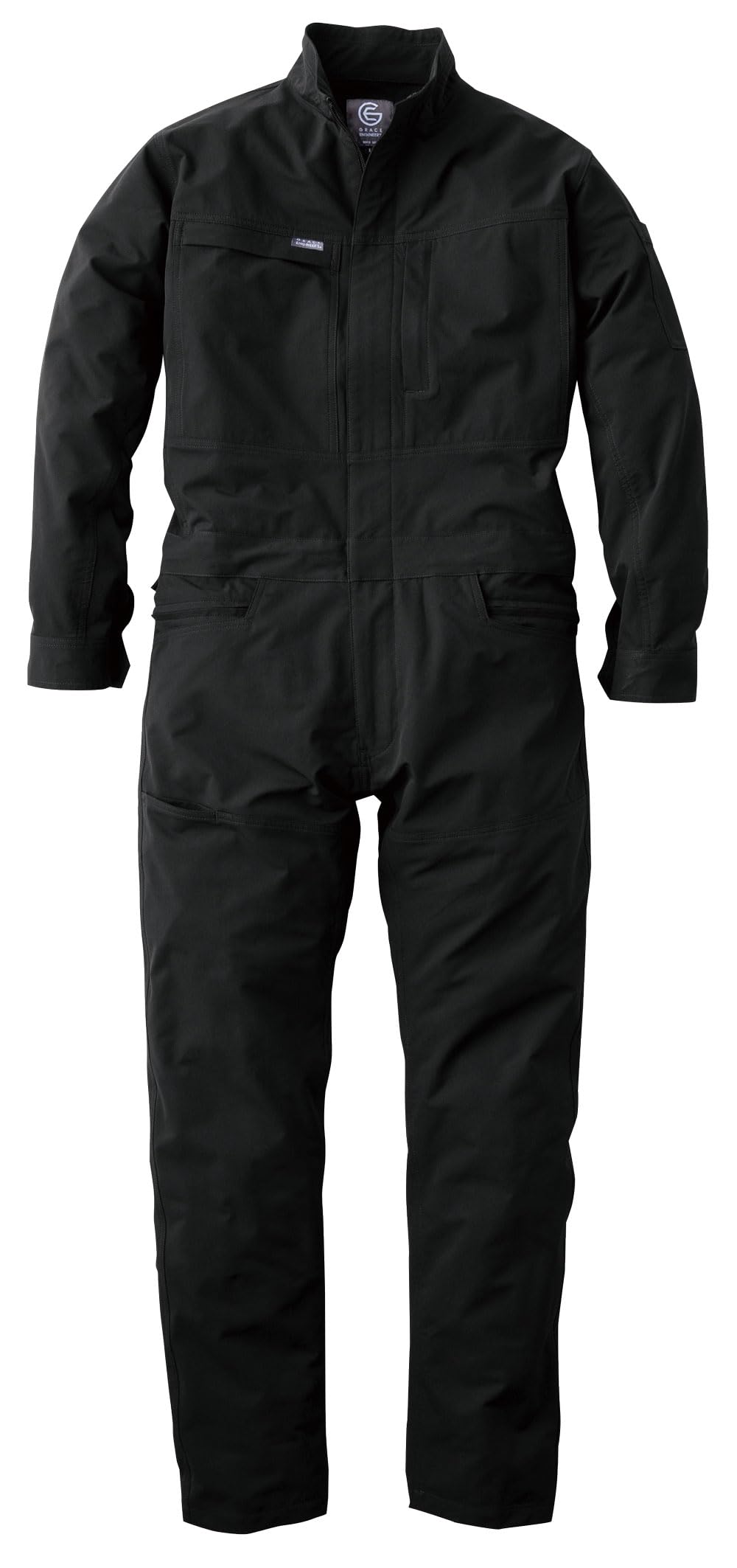 GRACE ENGINEERS Air Stretch Coveralls, Autumn/Winter, Black, GE670, Size 5, L