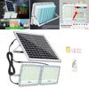 2 Head Stepless Dimming Light Waterproof LED Flood Lamp Remote Control Solar Landscape Spotlight for Outdoor Garden Path Street