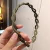 New Wash Face Hairband Fashion Women Heandband Molandi Simple Joker Hair Bands Woven Twist Headdress Girls Hair Accessories