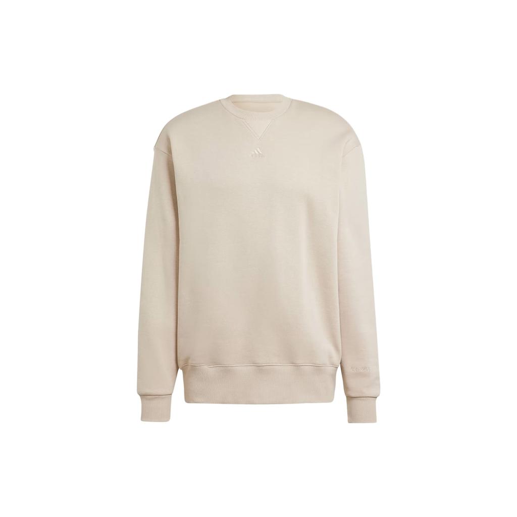adidas Sweatshirts Men's Beige Crew Neck Moderate Regular IP8351