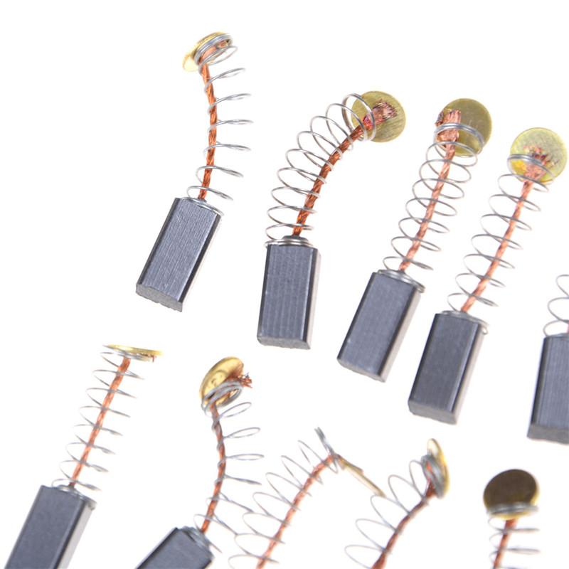 10 ks 5 X 5 X 8 mm Náhradní uhlíky motoru elektrického nářadí