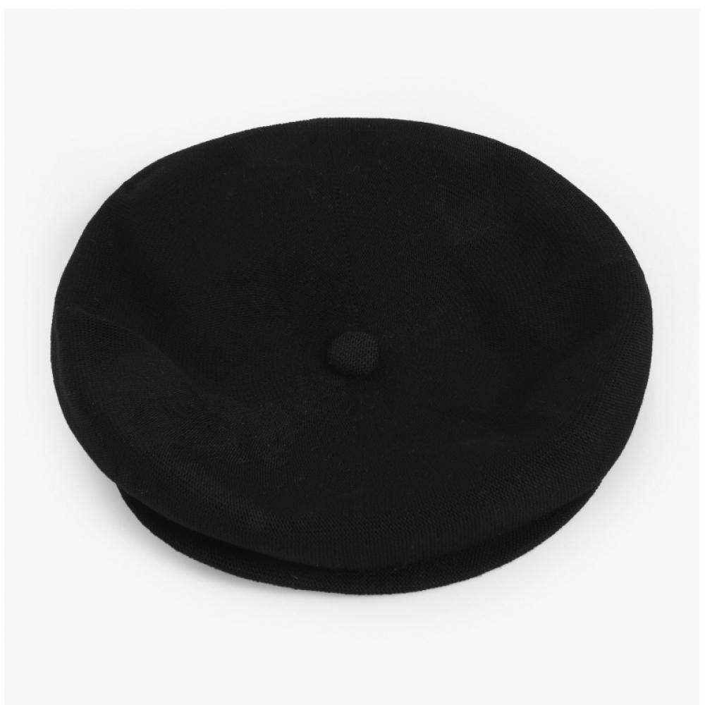 Kangol K3217ht Black Bamboo Hawker Wool News Boy Cap Octagonal Hat