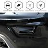 Car Front Fog Light Cover Fog Lamp Frame Trim For Jeep Grand Cherokee 18+ Black