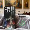 Electric Rock M-M83 Band Phone Case For iPhone17,16,15,14,13,12,11 Plus,For Magnetic Wireless Charge Cover