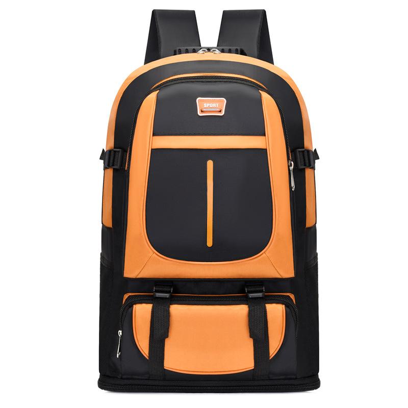 Large Capacity Backpack Men's Mountaineering Backpack Waterproof Travel Bag Lightweight Travel Backpack Women's Double-Shoulder Backpack