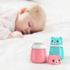 Children'S Cute Cartoon Bear Baby Puff Box Talcum Powde Prickly Heat Powde Storage Empty Box Portable Container Travel Daily
