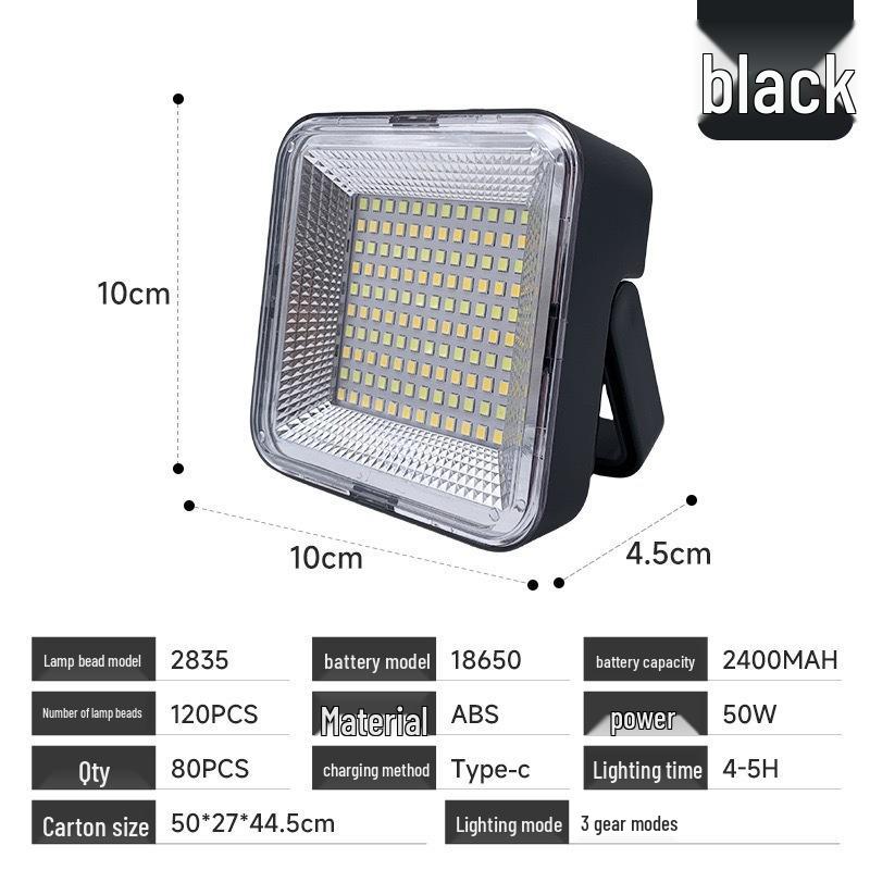 Super Bright Mini LED Solar Floodlight for Outdoor and Emergency Use