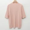Shop   Women Ribbed Cable KniT T shirT Black Dgb Wkn 3713