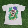 Vintage Skull Shirt Medium 19x26 White