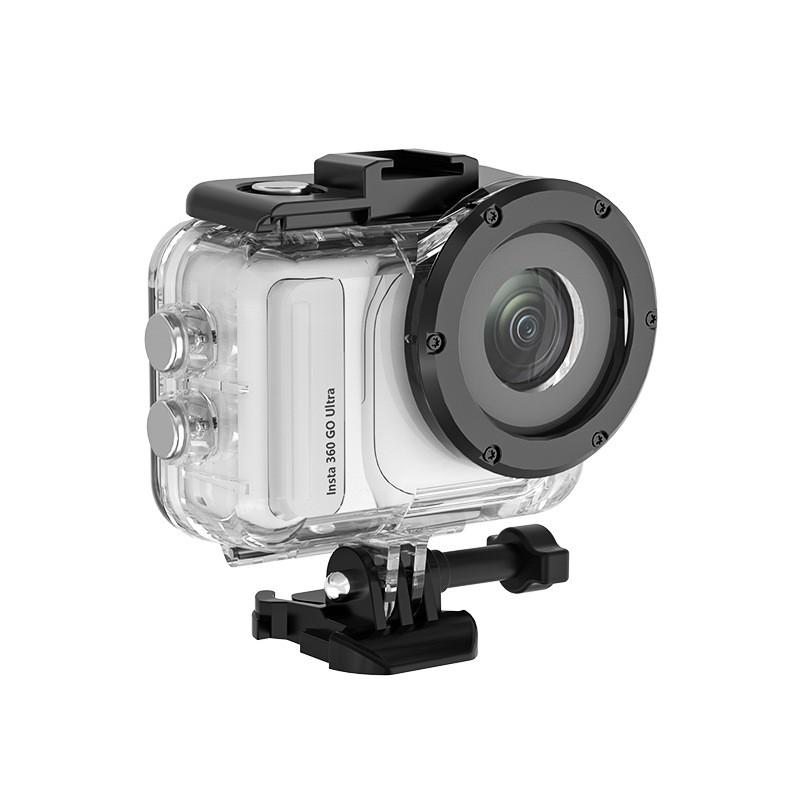 Transparent Underwater Housing Case Insta360 GO Ultra Action Camera PC Tempered Glass Protective Shell