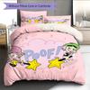 The Fairly OddParents2 Pattern Bedding Quilt Set  Home Decoration  Gift (1 * Duvet Cover + 2 * Pillowcase  Without Core)