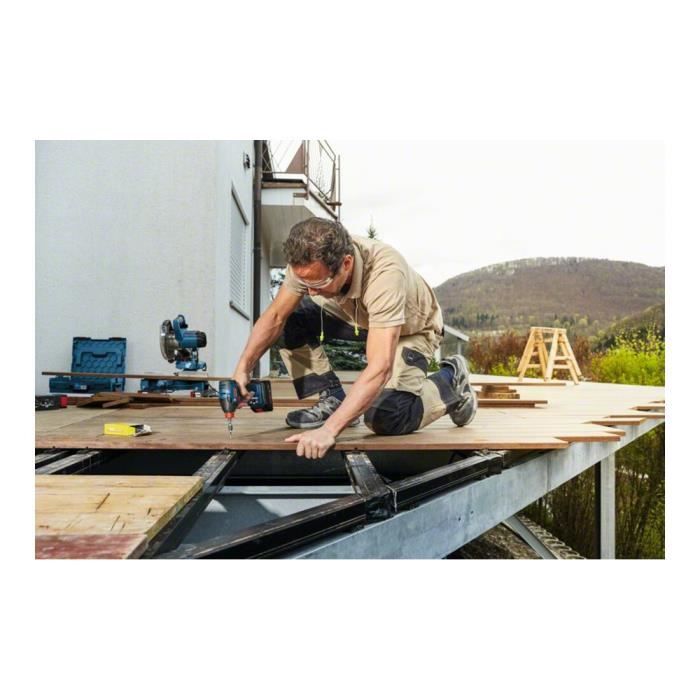 Boulonneuse 2 EN 1 - BOSCH PROFESSIONAL - GDX 18V-210 C - 210 Nm - 0-3400 Cps/min - 2 Batt ProCORE18V 4.0Ah