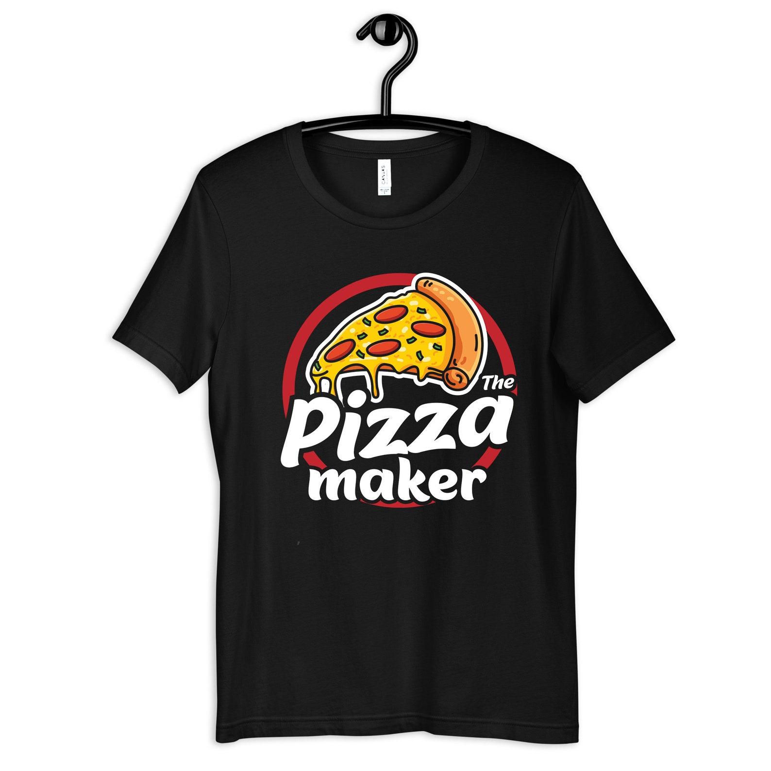The Pizza Maker T-Shirt, Pizza Chef T-shirt, PizzeriaT-shirt, Dough Master Tee, Italian Cuisine T-shirt, Kids Pizza Top 4XL