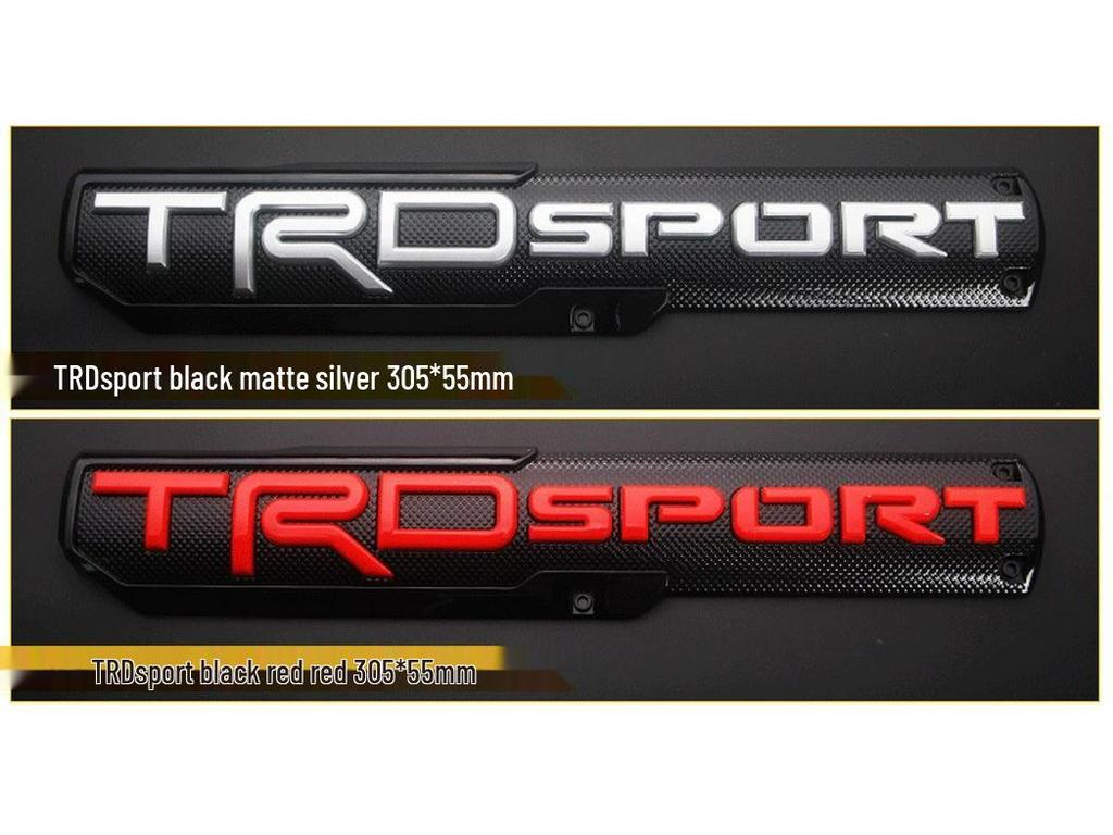 Logo Samochodu TRD PRO BRO: Pasuje do zmodyfikowanego błotnika Toyota Tundra TRD SPORT