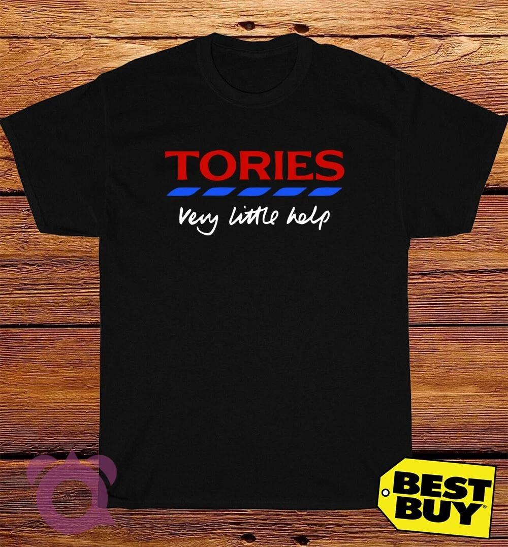 New Tories Very Little Logo Funny T-Shirt Size S to 5XL L