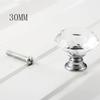 Drawer Knobs Crystal Handles With Screws 25 Pieces Aluminum Alloy Dresser Knobs For Kitchen Bathroom Office Furniture Tables