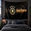 Personalized Tapestry Wall Hanging Germany National Football Team Pattern Art Background Cloth