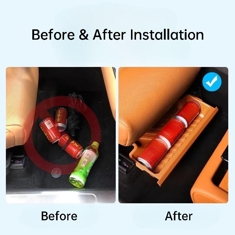 For Leapmotor C10 Car Front Seat Lower Storage Box Under-seat Hidden Organizer Interior Modification Accessories