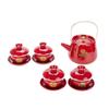 Wedding Tea Set: Complete Cup & Pot Set with Joyful Bowl, Ideal Gift for Newlyweds.