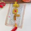 2026 Year Of The Horse Wall Hanging Car Ornament Chinese New Year Red Gold Small Pendant Lucky Decoration Housewarming Gifts