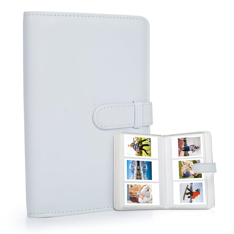 Mini Album Photo pour Film 108 Poches Couverture en Cuir PU Papier Pour Étui Photo 3 Pouces 2025 NOUVEAU