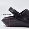 Fashion Crestar Men's New Platform Slippers Summer Fashion Thick Sole EVA Beach Shoes With Arch Support Soft Insole Unisex House Sandals