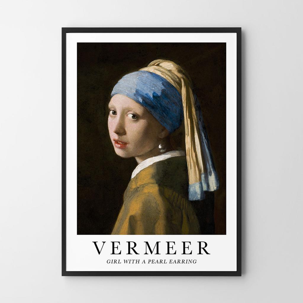Poster Posters Vermeer Girl with a Pearl