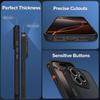 Hybrid Military Grade Shockproof Case For iPhone 16 15 14 13 12 11 Pro Max Plus Matte Translucent Black Hard Cover Soft Bumper
