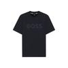 BOSS Men's Striped Art Cotton T-Shirt