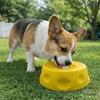 Rolling Ball Dog Licking Bowl Food-Grade Silicone Liquid Slow Dog Bowls  Pets Training