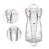 12cm Männlicher Masturbator Transparente Gelee Künstliche Vagina Echte Muschi Für Männer Penis Trainer Gliedvergrößerer Sexspielzeug