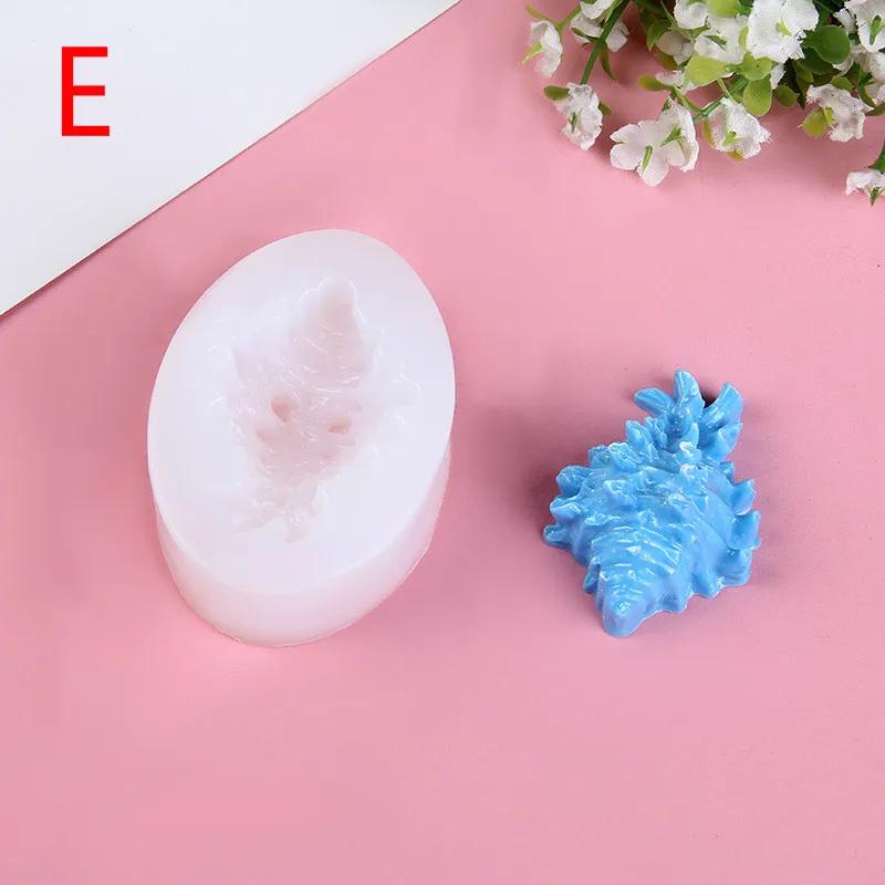 Handmade Molds Ocean Wind Shell Conch Mold DIY Baking Mold Chocolate Biscuit Cake Silicone Molds Accessories Baking Small Tools