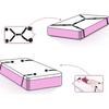 Restraint Bed Bondage Gear Female Handcuff Open Leg Cuff Strap System Eyeblinder Set Versatile Bedroom Games Set Toy Set