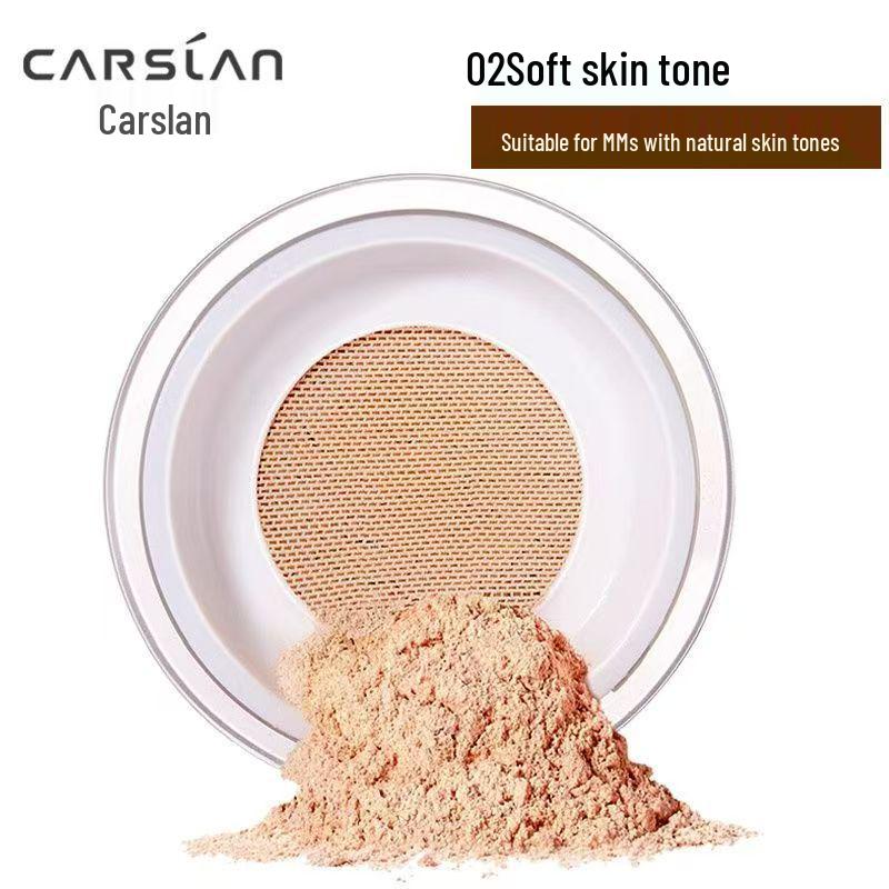 Zilan Black Magnetic Setting Powder: Long-lasting, Oil-Control, Waterproof, Sweatproof, Non-Smudge, Invisible Pores, Compact Loose Powder.