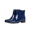 Rain Shoes Fashionable New Cotton Liner Women's Non-slip Waterproof Glossy Exquisite Short Versatile Water Shoes