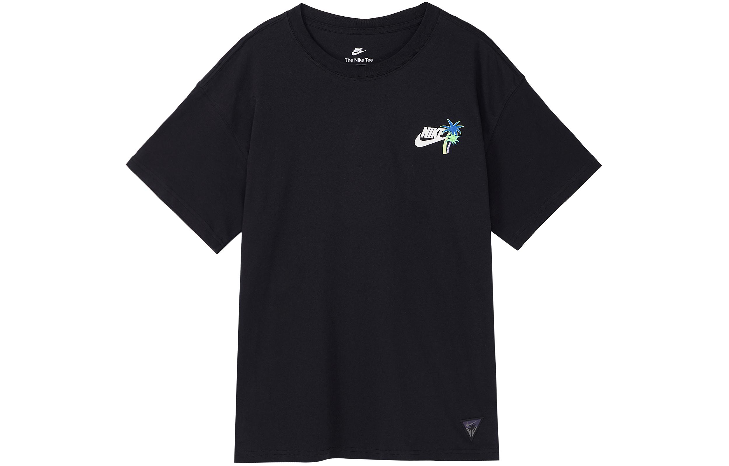 Nike Sportswear Men s Embroidered Graphic Logo T-Shirt Black FB9795-010 M