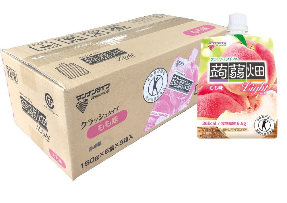 

Mannan Life Crush Type Konjac Field Light Peach 150 г x 30 шт. [1 коробка]