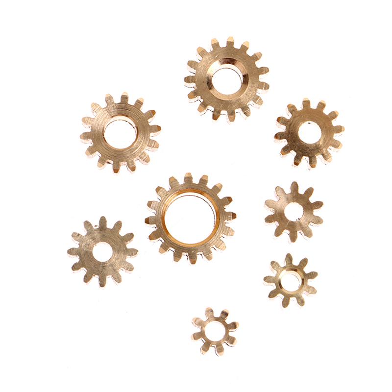 0.5M Modulus 8T 9T 10T 11T 12T 14T 15T 16T Teeth Copper Transmission Gear For Spindle Transmission Gear Fit 1.98Mm 2.3Mm 3.17Mm 3Mm 5Mm Shaft