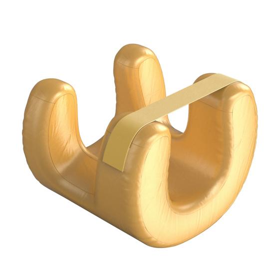 

Подушка лицом вниз для сна на боку, против морщин, комфортная поддержка, предотвращение морщин на лице и линий сна, домашняя массажная подушка золотистый