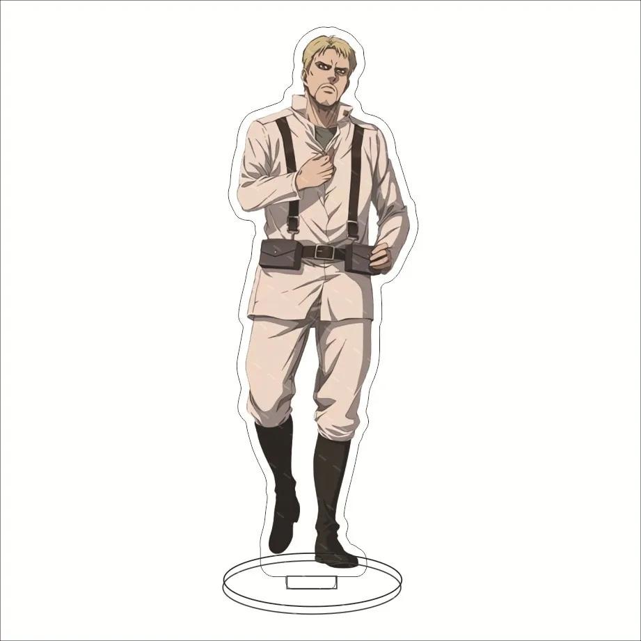 Anime Attack On Titan Acrylic Decorative Crafts Toy 15cm Mikasa ARMIN EREN Collectible Figures Desktop Home Decoration