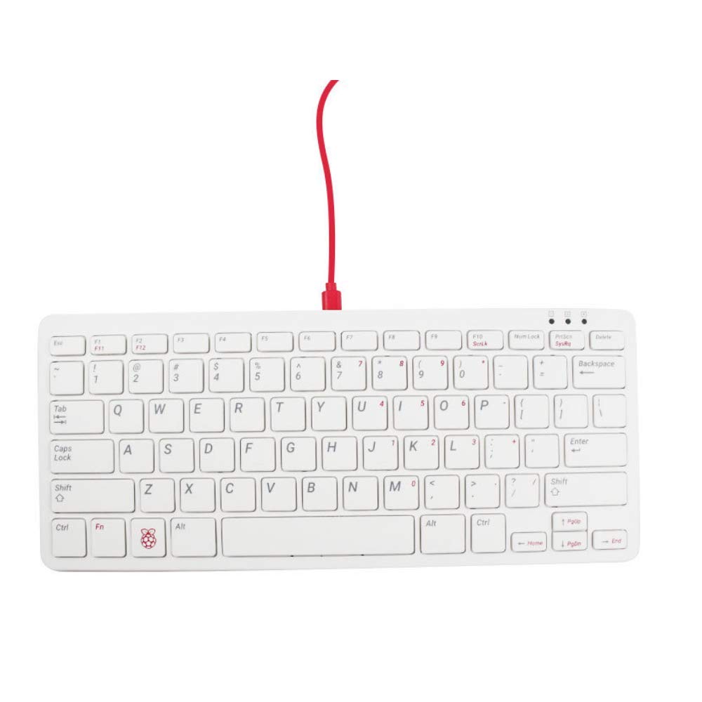 Official Raspberry Pi Keyboard for Pramer Raspberry Pi 4 Model B 3B 3B +