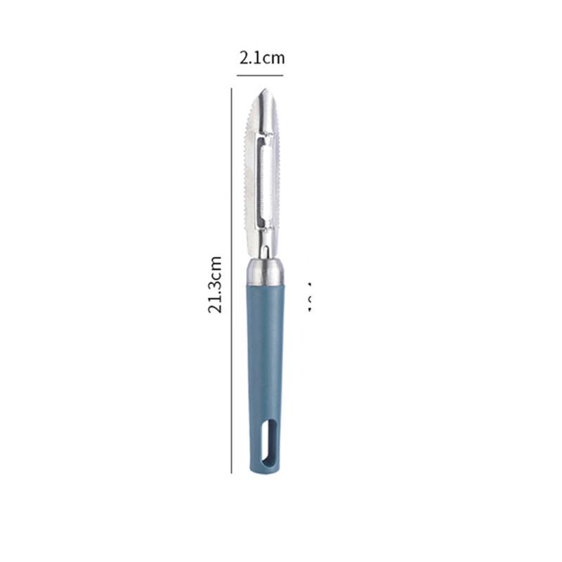 Stainless Steel Fruit Vegetable Peeler Multifunction Household Plastic Handle Potato Peeling Cutter Knife Kitchen Accessories