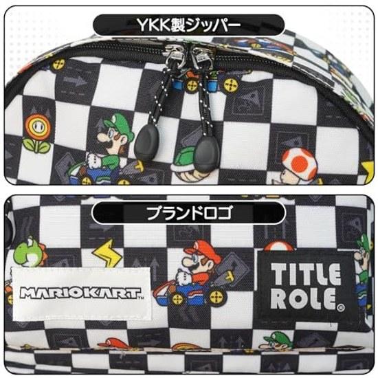 TITLE ROLE Mario Kart Kids Luigi Goods Large Capacity B5 Storage