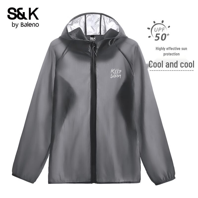 Baleno Men's S&K Series Hooded Sun Protection Jacket