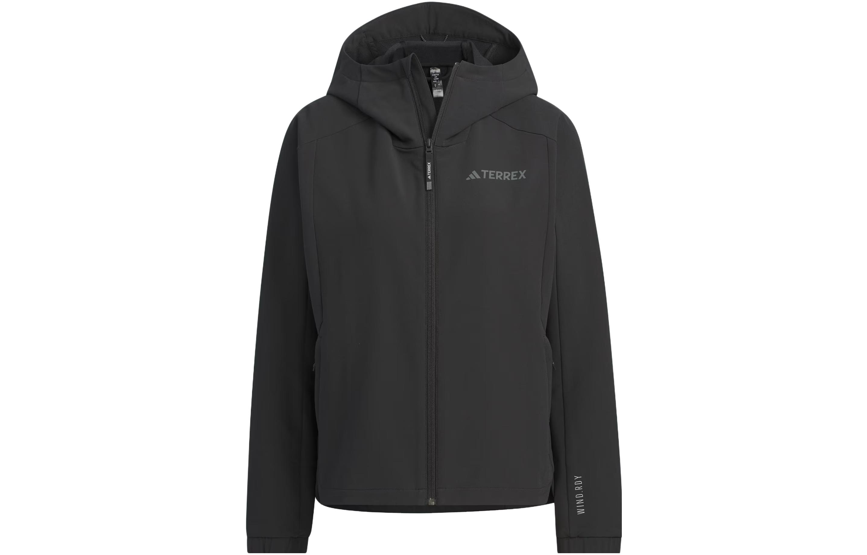 Adidas Terre Wind.Rdy Softshell Brushed Jacket Jackets & Coats Women s Black IS0304 M