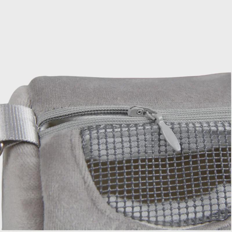 Potřeby pro domácí mazlíčky Přenosný válec pro křečka zlatého Crossbody batoh – Teplá taška pro malé mazlíčky